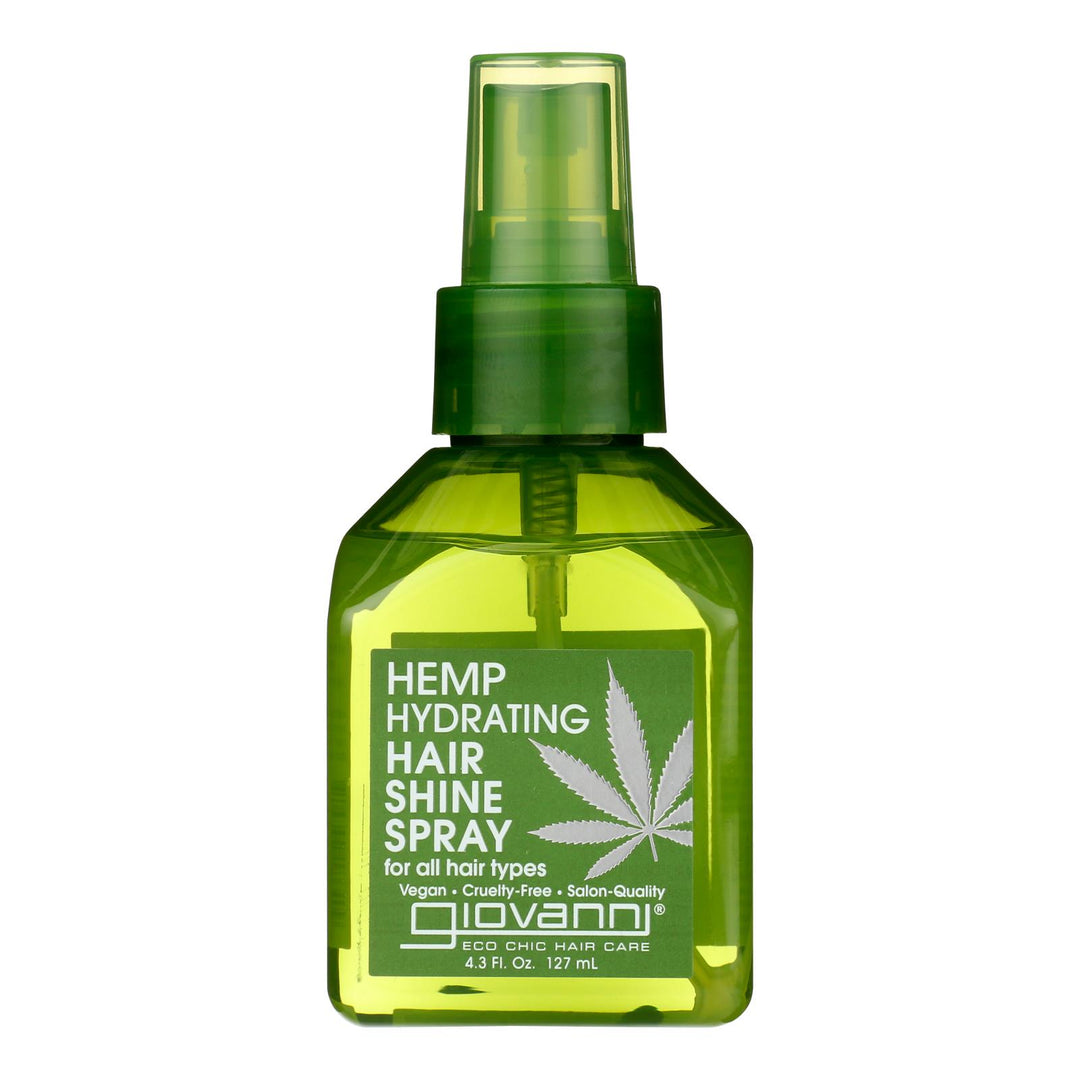 Giovanni Hair Care Products - Hemp Shine Spry Hydrate - 1 Each-4.3 Fz - Maras Green